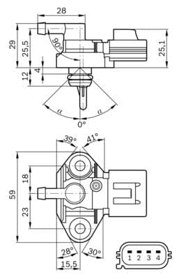 Bosch Sensörler Basınç sezicisi küçük görsel 8