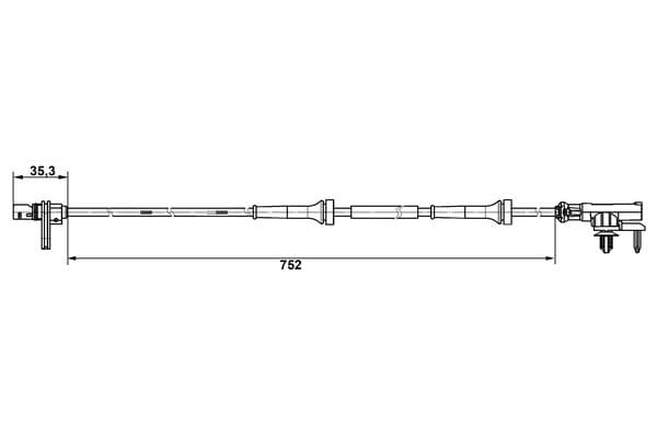 Bosch WS7638 tekerlek dönme sayısı algılayıcı küçük görsel 5