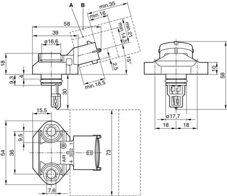 Bosch Sensörler Basınç/Sıcaklık sensörü küçük görsel 3