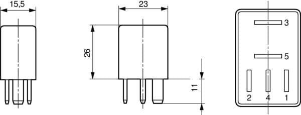 Bosch Elektrik Yedek Parça Röle, küçük- küçük görsel 7