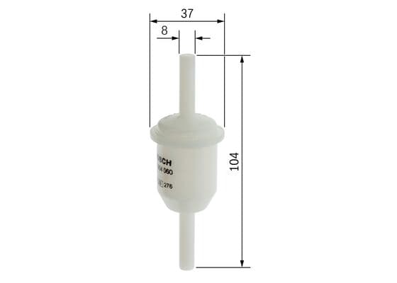 Bosch N 4060 Akaryakıt besleme borusu süzgeci küçük görsel 5