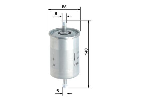 Bosch F 5002 Yakıt filtresi, Benzin enjeksiyonu küçük görsel 5