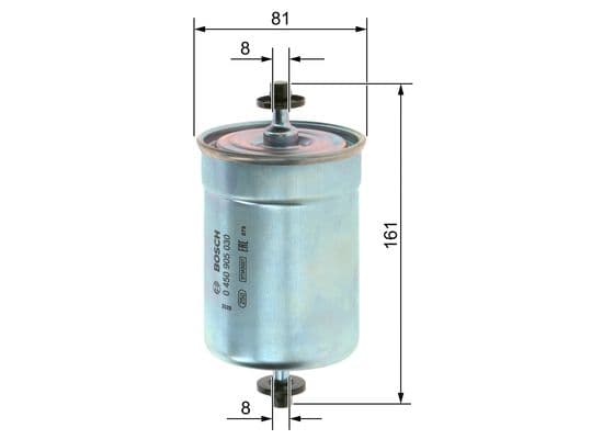 Bosch F 5030 Yakıt filtresi, Benzin enjeksiyonu 1