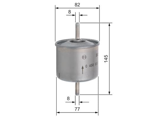 Bosch F 5324 Yakıt filtresi, Benzin enjeksiyonu 1