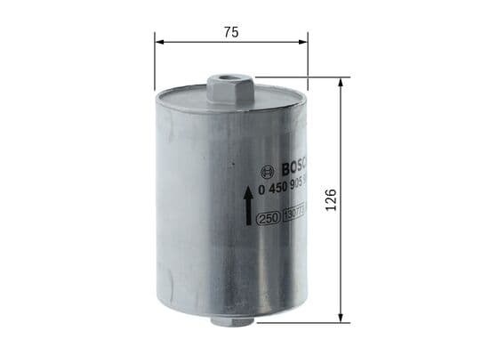 Bosch F 5906 Yakıt filtresi, Benzin enjeksiyonu küçük görsel 5