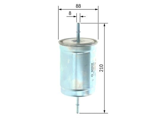 Bosch F 5908 Yakıt filtresi, Benzin enjeksiyonu küçük görsel 5
