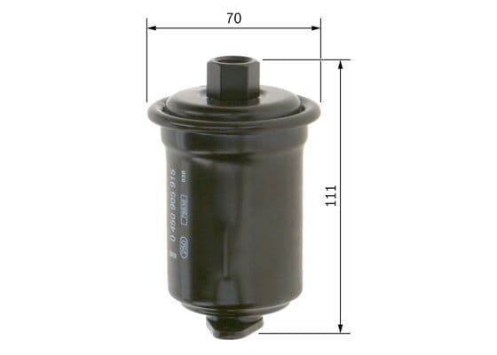 Bosch F 5915 Yakıt filtresi, Benzin enjeksiyonu küçük görsel 5