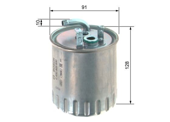 Bosch N 5930 Akaryakıt besleme borusu süzgeci küçük görsel 5