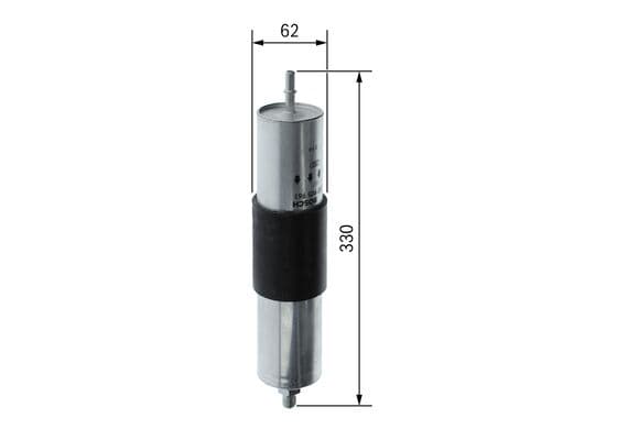 Bosch F 5961 Yakıt filtresi, Benzin enjeksiyonu küçük görsel 5