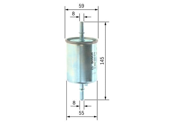 Bosch F 5976 Yakıt filtresi, Benzin enjeksiyonu küçük görsel 5