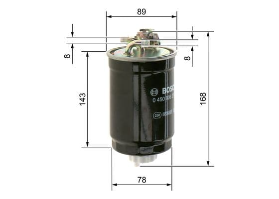 Bosch N 6274 Akaryakıt besleme borusu süzgeci 1