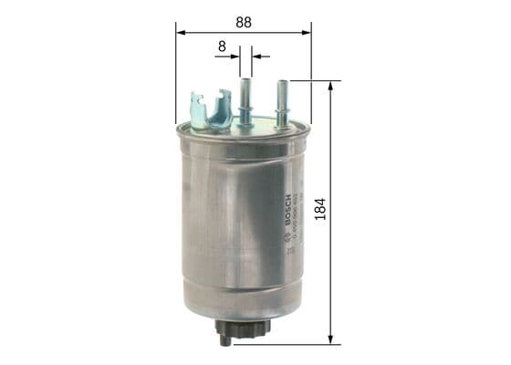Bosch N 6452 Akaryakıt besleme borusu süzgeci küçük görsel 5
