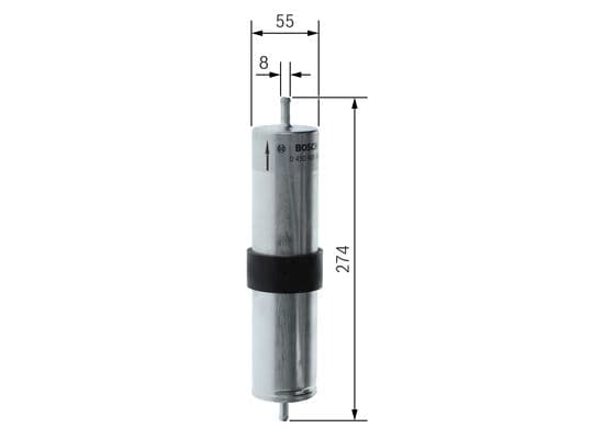 Bosch N 6462 Akaryakıt besleme borusu süzgeci küçük görsel 5