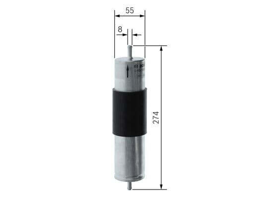 Bosch N 6463 Akaryakıt besleme borusu süzgeci küçük görsel 5