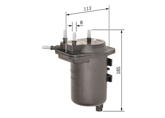 Bosch N 7014 Akaryakıt besleme borusu süzgeci küçük görsel 5