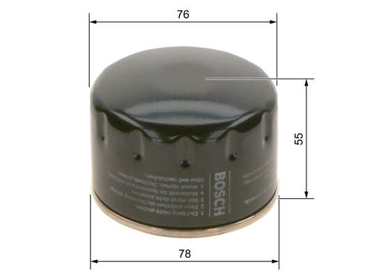 Bosch P 3141 Yağ filtresi küçük görsel 5