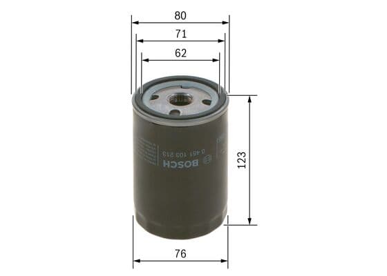Bosch P 3213 Yağ filtresi küçük görsel 5