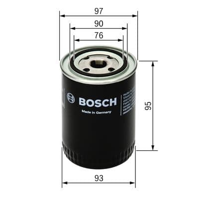 Bosch 2006-2013 Ford Tourneo Connect '02 Tourneo Connect 1.8 TDCi R3PA Motor Periyodik Bakım Seti küçük görsel 2