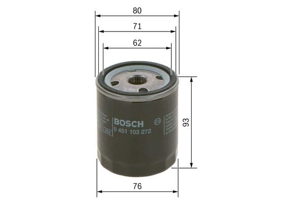 Bosch P 3272 Yağ filtresi küçük görsel 5