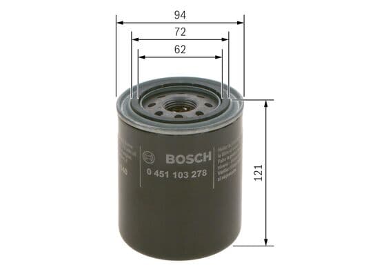 Bosch P 3278 Yağ filtresi küçük görsel 5