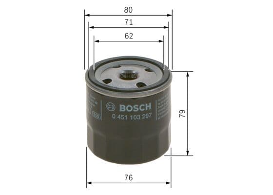 Bosch P 3297 Yağ filtresi küçük görsel 5