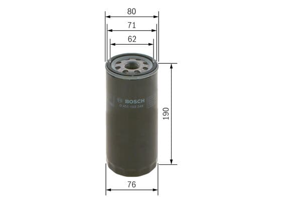 Bosch P 3348 Yağ filtresi küçük görsel 5