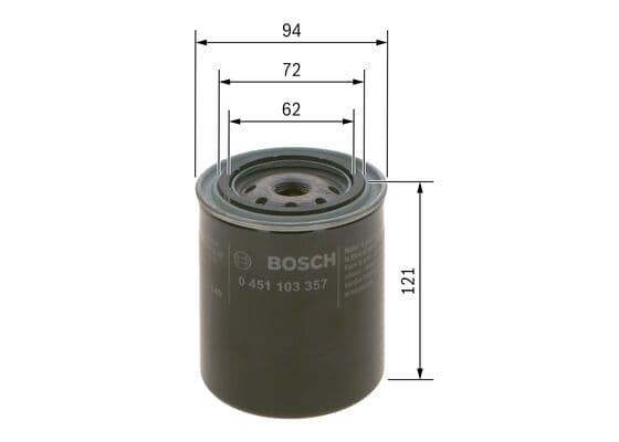Bosch P 3357 Yağ filtresi küçük görsel 5