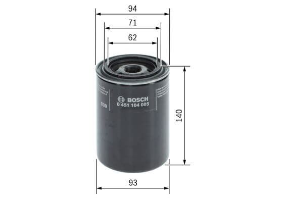 Bosch P 4005 Yağ filtresi küçük görsel 5