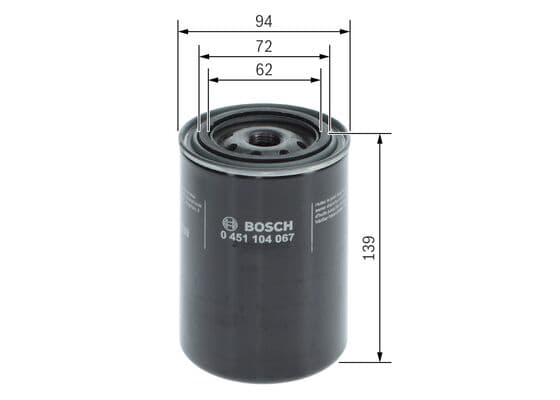 Bosch P 4067 Yağ filtresi küçük görsel 5