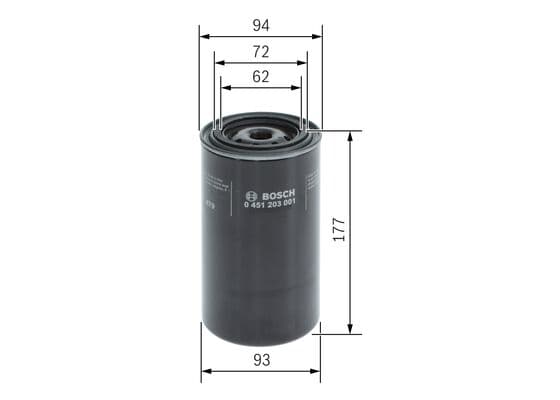 Bosch P 3001/1 Yağ filtresi küçük görsel 5