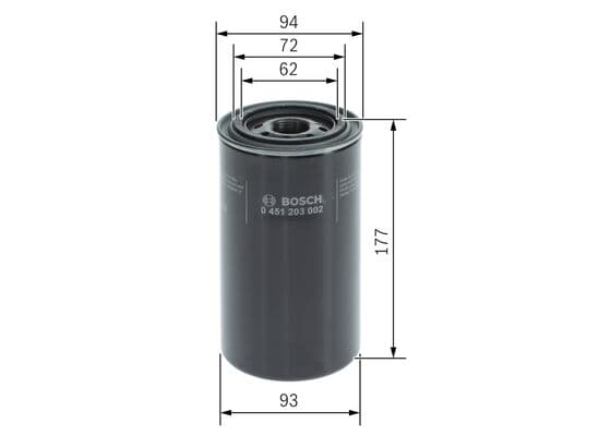 Bosch P 3002 Yağ filtresi küçük görsel 5