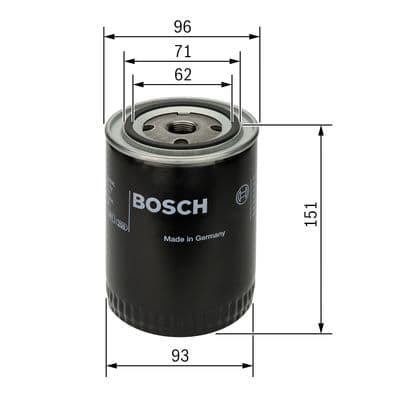 Bosch 2003-2009 VW (Volkswagen) Passat 1.8 T BGC Motor 148hp Periyodik Bakım Seti küçük görsel 2