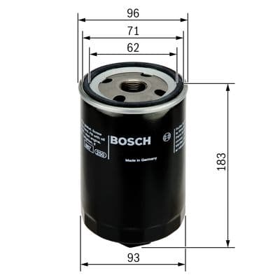 Bosch 1993-2005 VW (Volkswagen) Kombi 2.5i AET Motor Periyodik Bakım Seti küçük görsel 3