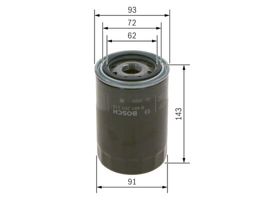 Bosch P 3218 Yağ filtresi 1