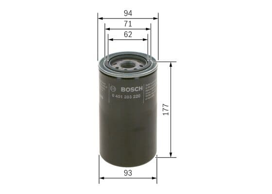 Bosch P 3220 Yağ filtresi 1