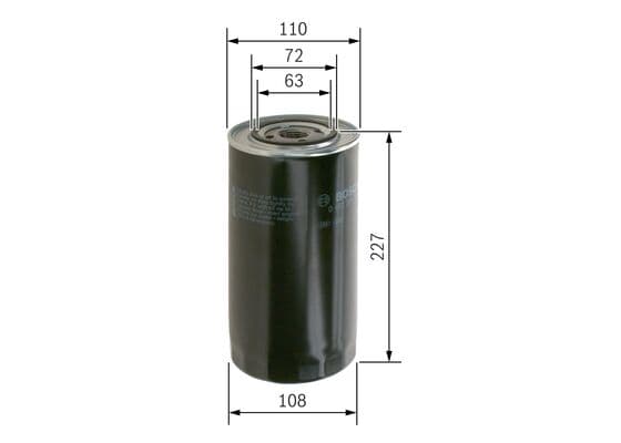 Bosch P 1156 Yağ filtresi 1
