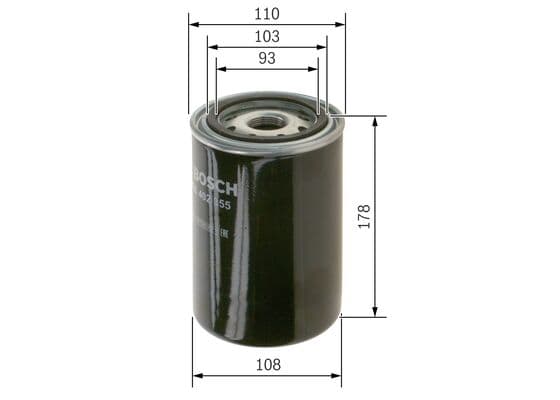 Bosch P 1207 Yağ filtresi 1