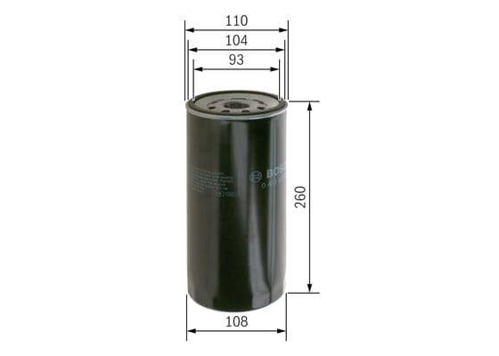 Bosch P 3001 Yağ filtresi 1