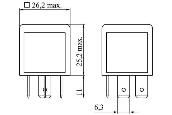 Bosch Elektrik Yedek Parça Röle, küçük- küçük görsel 7