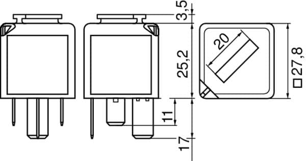 Bosch Elektrik Yedek Parça Röle, küçük- küçük görsel 8