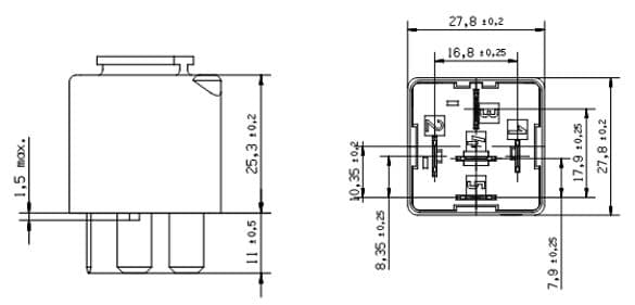 Bosch Elektrik Yedek Parça Röle, küçük- küçük görsel 7
