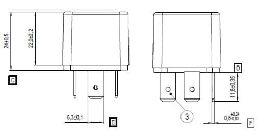 Bosch Elektrik Yedek Parça Röle, küçük- küçük görsel 5