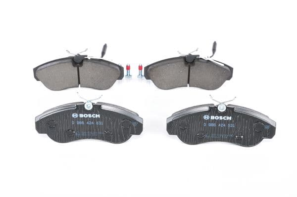 Bosch BP014 Diskli fren balatası seti; ön küçük görsel 3
