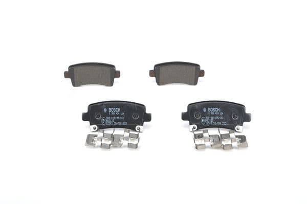 Bosch BP1190 Diskli fren balatası seti; arka 1