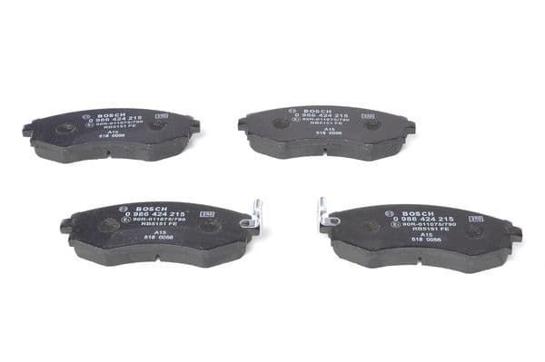 Bosch BP098 Diskli fren balatası seti; ön küçük görsel 6