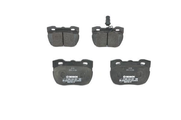 Bosch BP141 Diskli fren balatası seti; ön küçük görsel 3