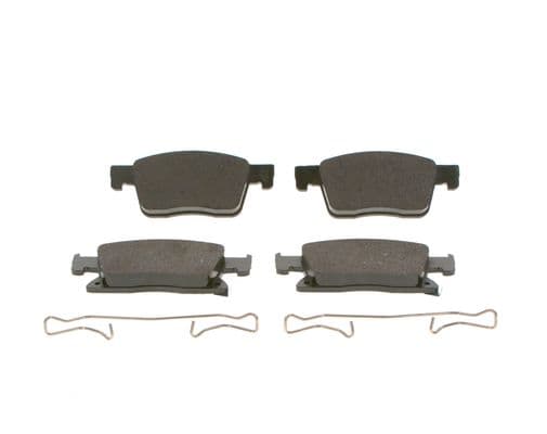 Bosch BP2357 Diskli fren balatası seti; ön küçük görsel 5