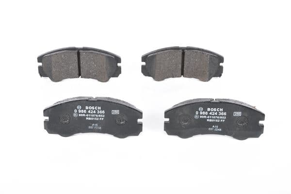 Bosch BP177 Diskli fren balatası seti; ön küçük görsel 3
