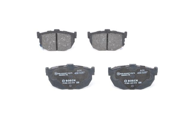 Bosch BP208 Diskli fren balatası seti; arka küçük görsel 3