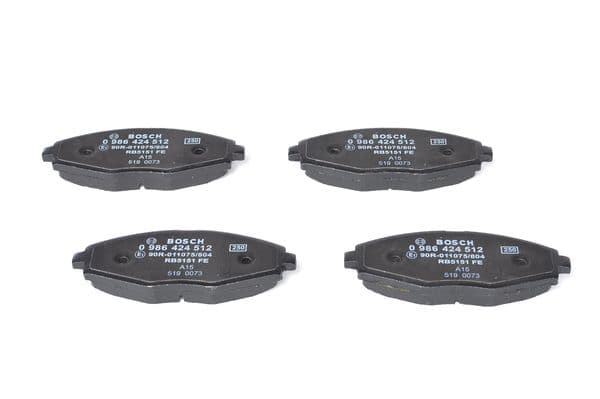 Bosch BP270 Diskli fren balatası seti; ön küçük görsel 6